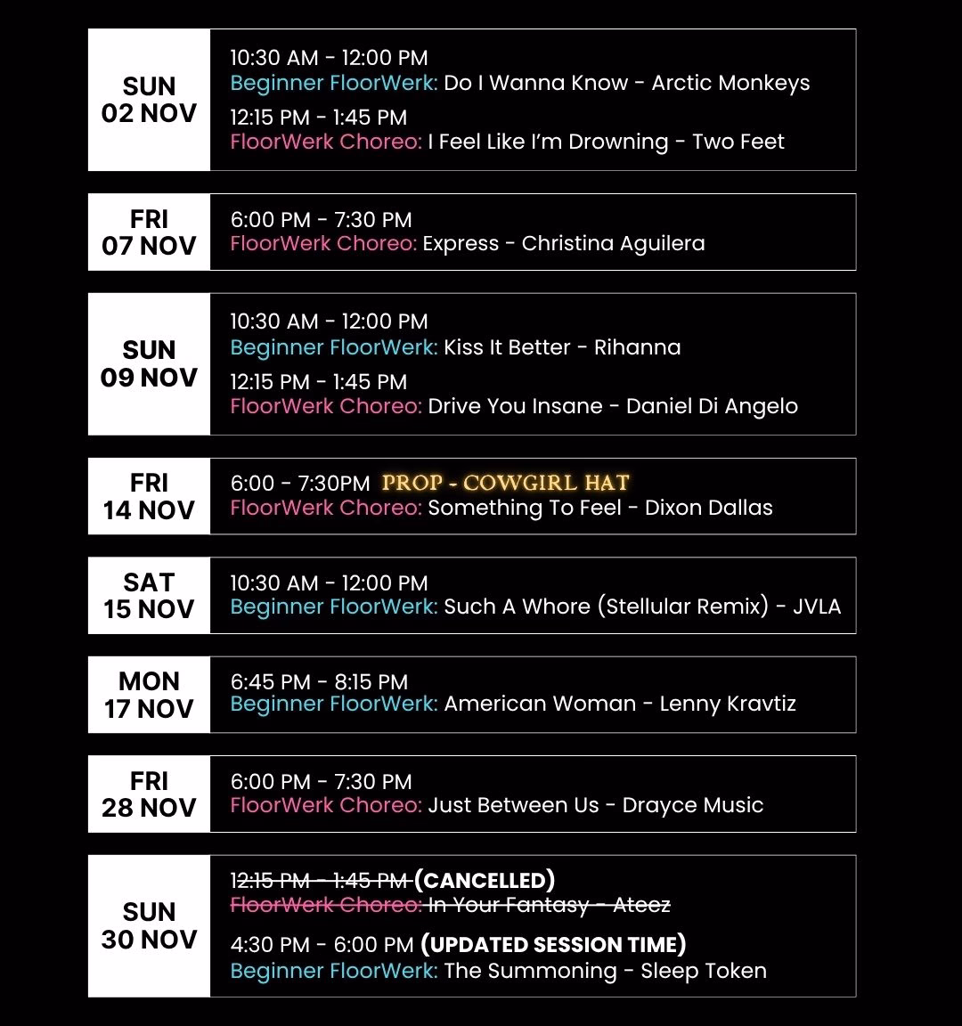 Class Timetables (1)
